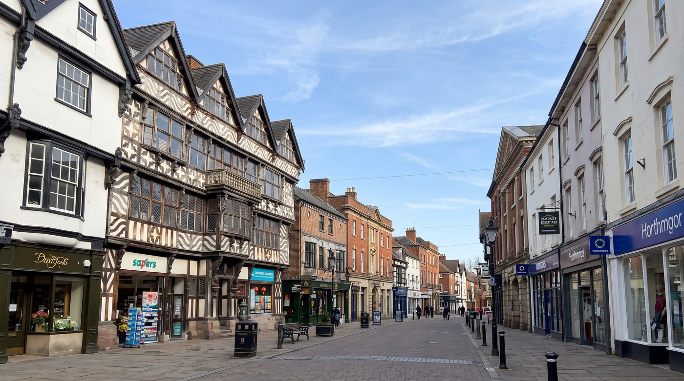 Stafford town centre